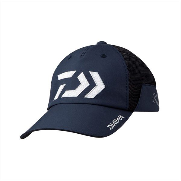 DSTYLE メッシュキャップ ネイビー ダメージ加工 バス釣り 中古 DSTYLE