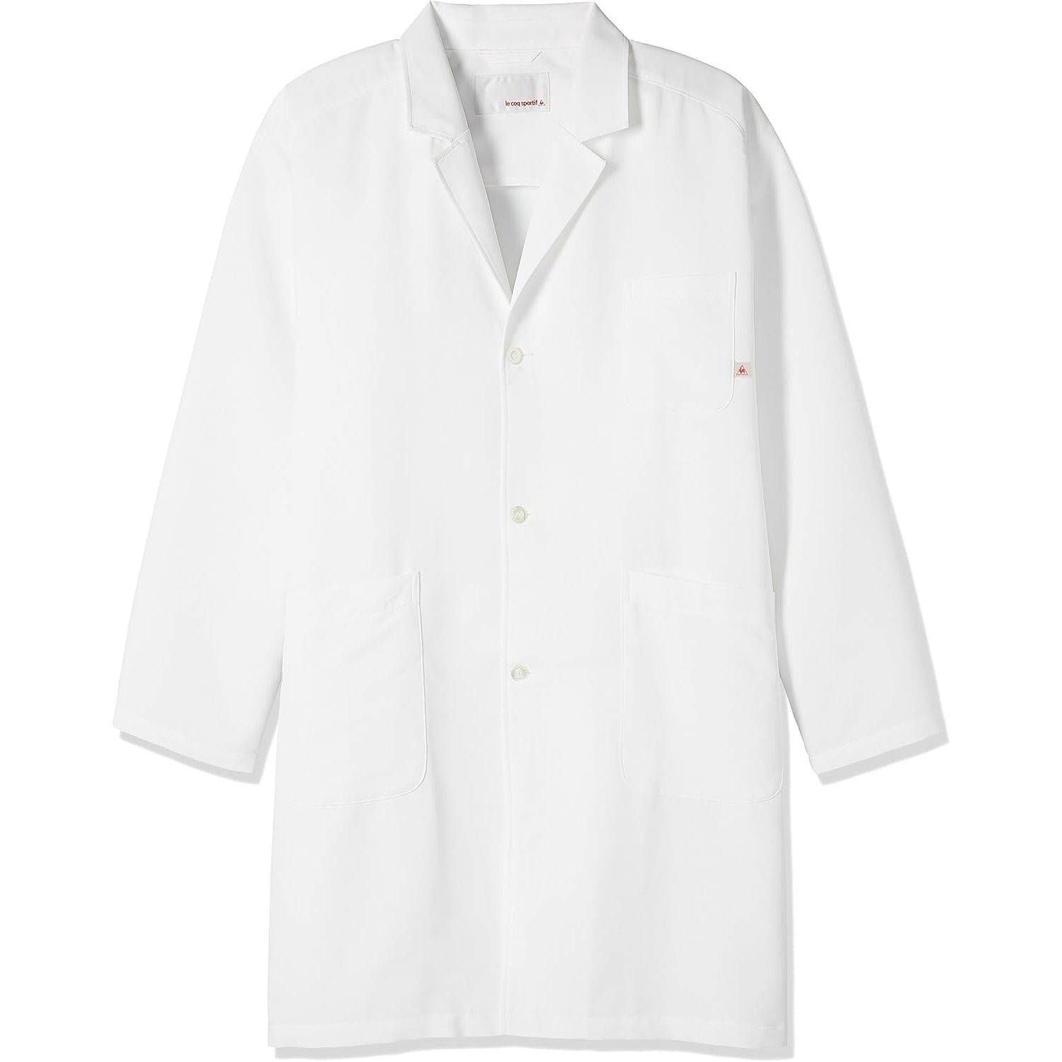 ルコック メンズドクターコート 24-5277-0006 4L 受注生産 明石スクールユニフォームC UQM4501-1 バニラ