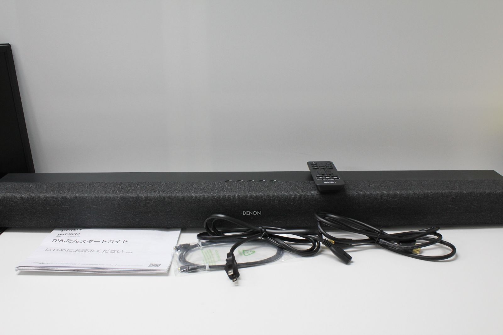 DENONサウンドバー S217K 箱なし 美品 DENON サウンドバー DHT-S217K