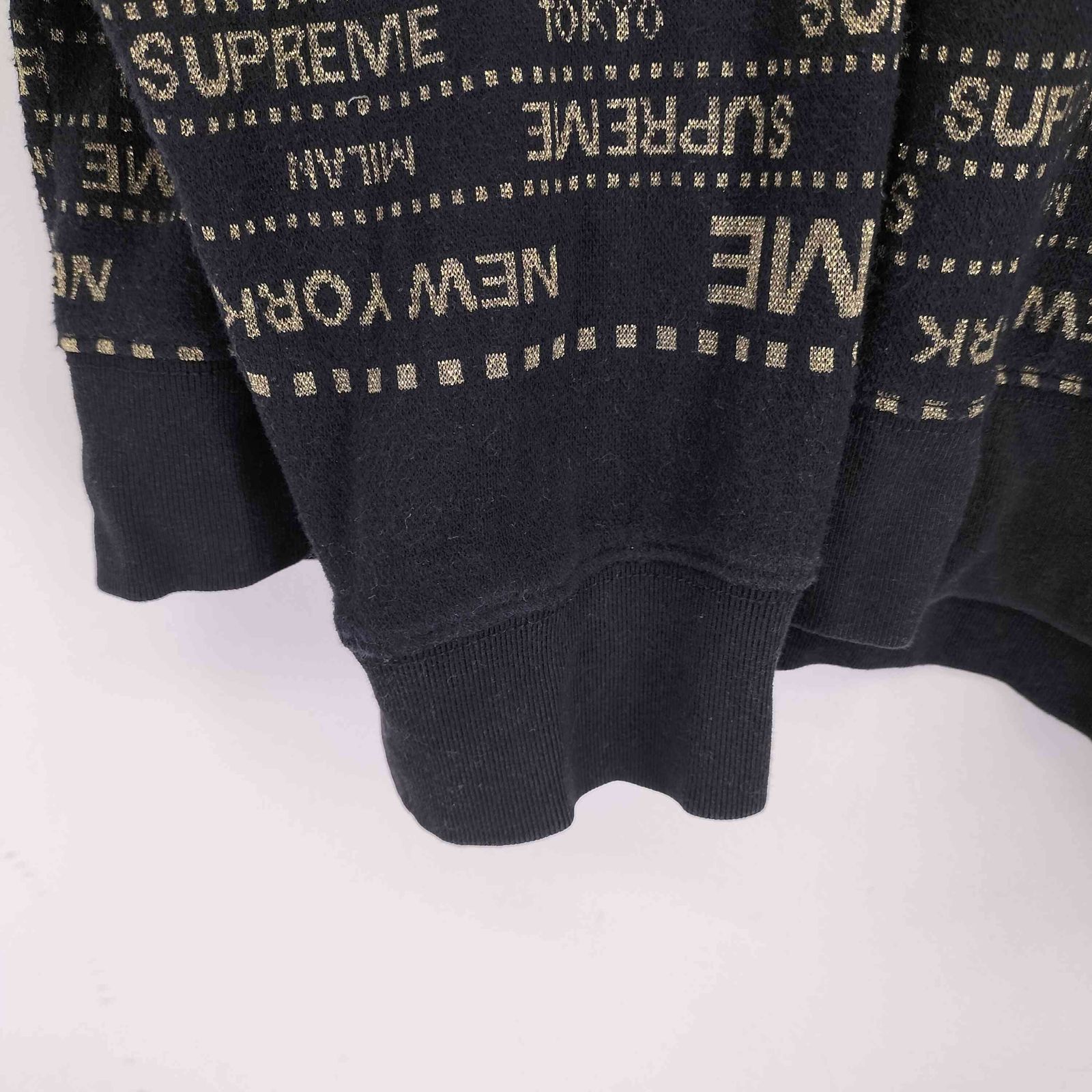 シュプリーム Supreme 19SS Metallic Jacquard Crewneck メンズ import 