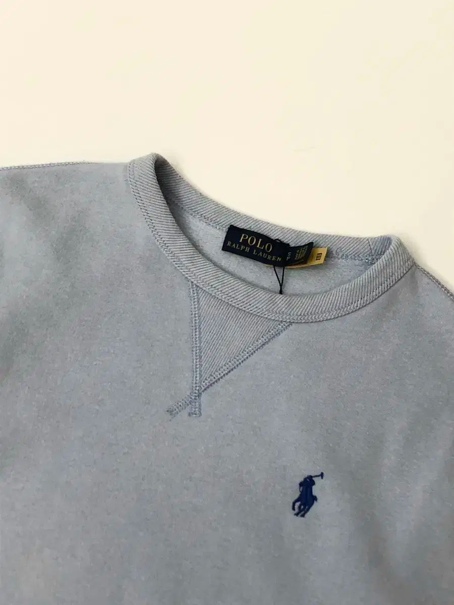 Polo ポロ Ralph Lauren ラルフローレン スカイ 青 裏起毛 トレーナー