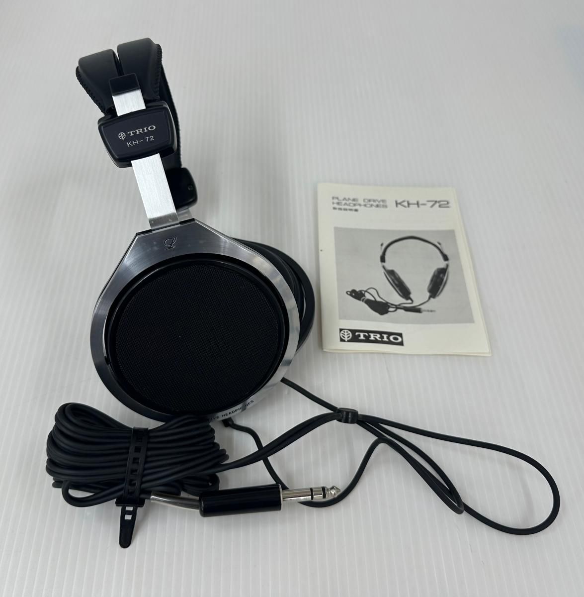TRIO⭐︎ヘッドホン 当時物】TRIO トリオ ヘッドフォン KH-72 ビンテージ品 (2507311