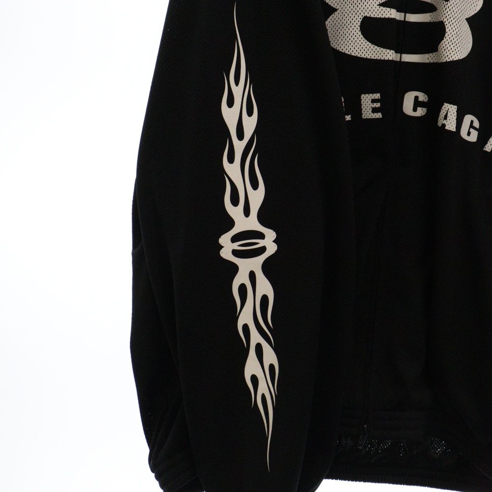 BALENCIAGA (バレンシアガ) 24AW ユニティロゴ ジップアップメッシュ