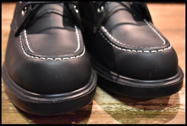 8.5D ♥ 11年 レッドウィング 8133 スーパーソール 黒 ブラック クローム モックトゥ 編み上げ ブーツ redwing HOPESMORE FI092 CAMPINGPARCCENTRAL_COM