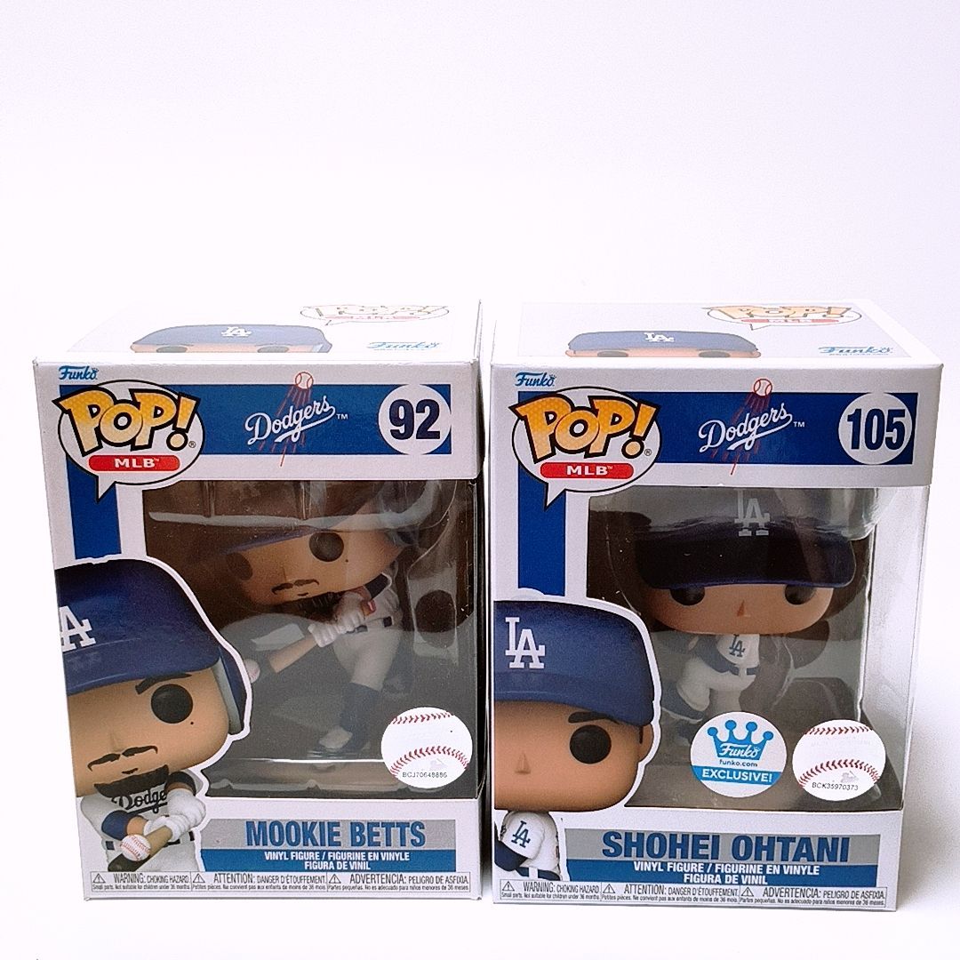 【新品未開封】FUNKO POPドジャース 大谷翔平 2体セット Dodgers 楽天市場】ファンコ ポップ！大谷翔平 (ドジャース） MLB 2体