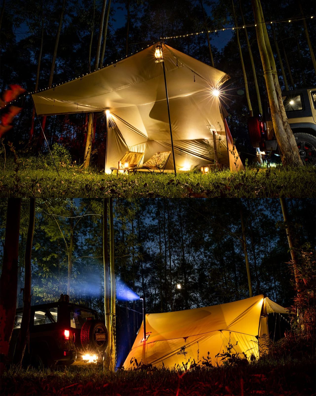 ROCDOMUSハンモックオーニング＆ホットテント