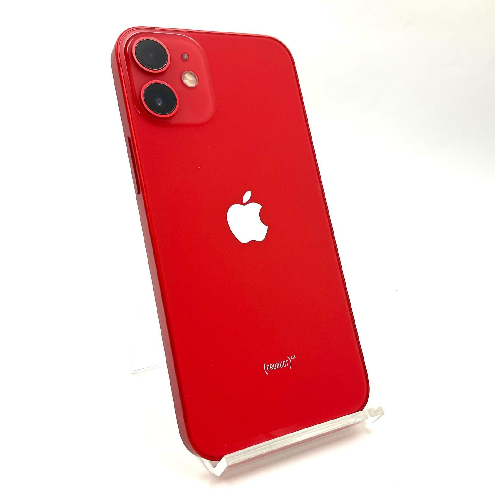 全額返金保証】【最速発送】Apple iPhone 12 mini 128GB (PRODUCT)RED