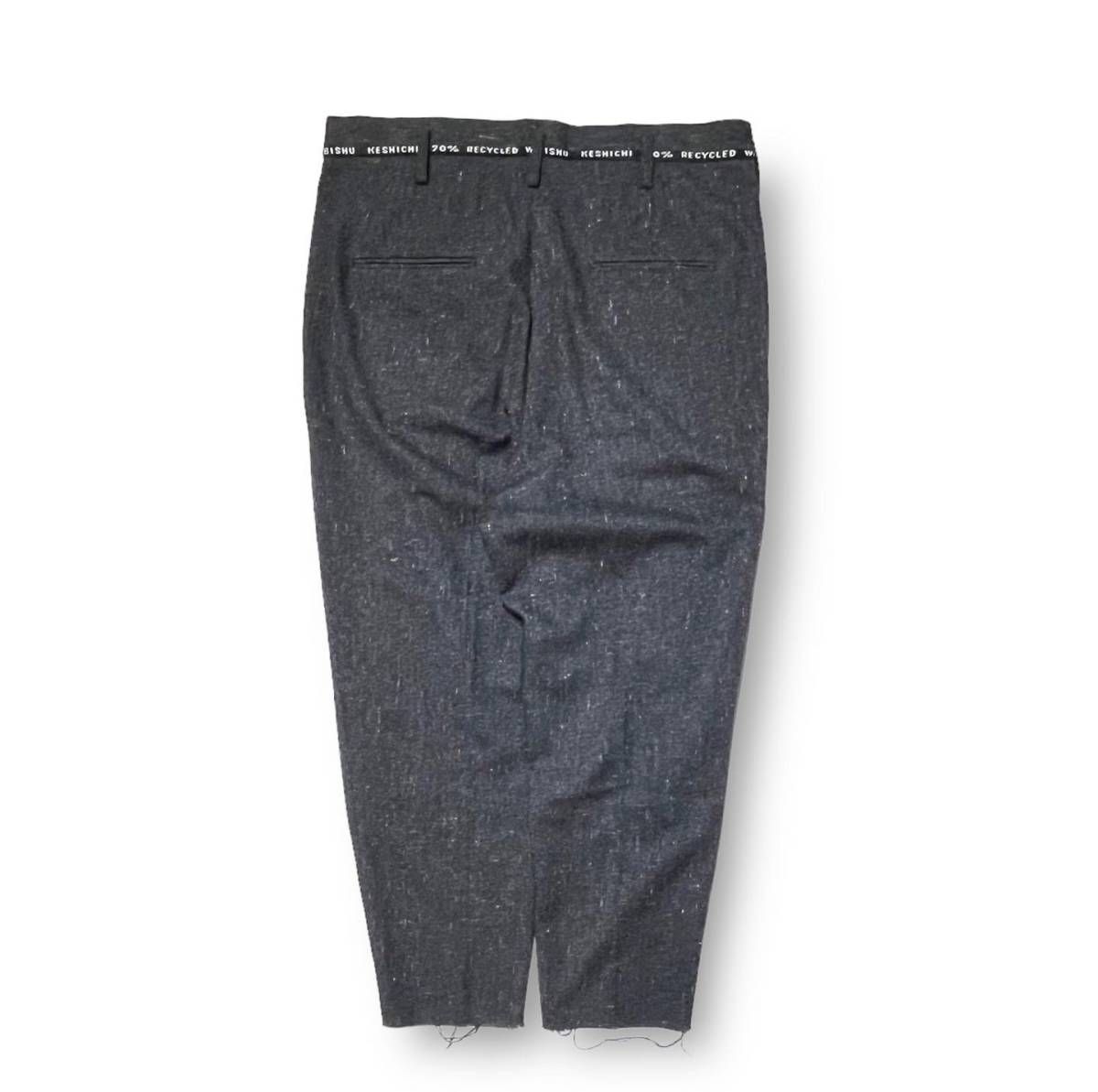 21AW doublet RECYCLE WOOL TROUSERS リサイクルウールトラウザーズ 