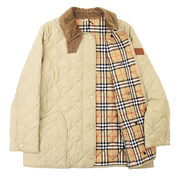 美品　Burberry バーバリー　キッズ　中綿ジャケット ピンク キルティング ガールズデザイナー服| バーバリー | Burberry® 公式サイト