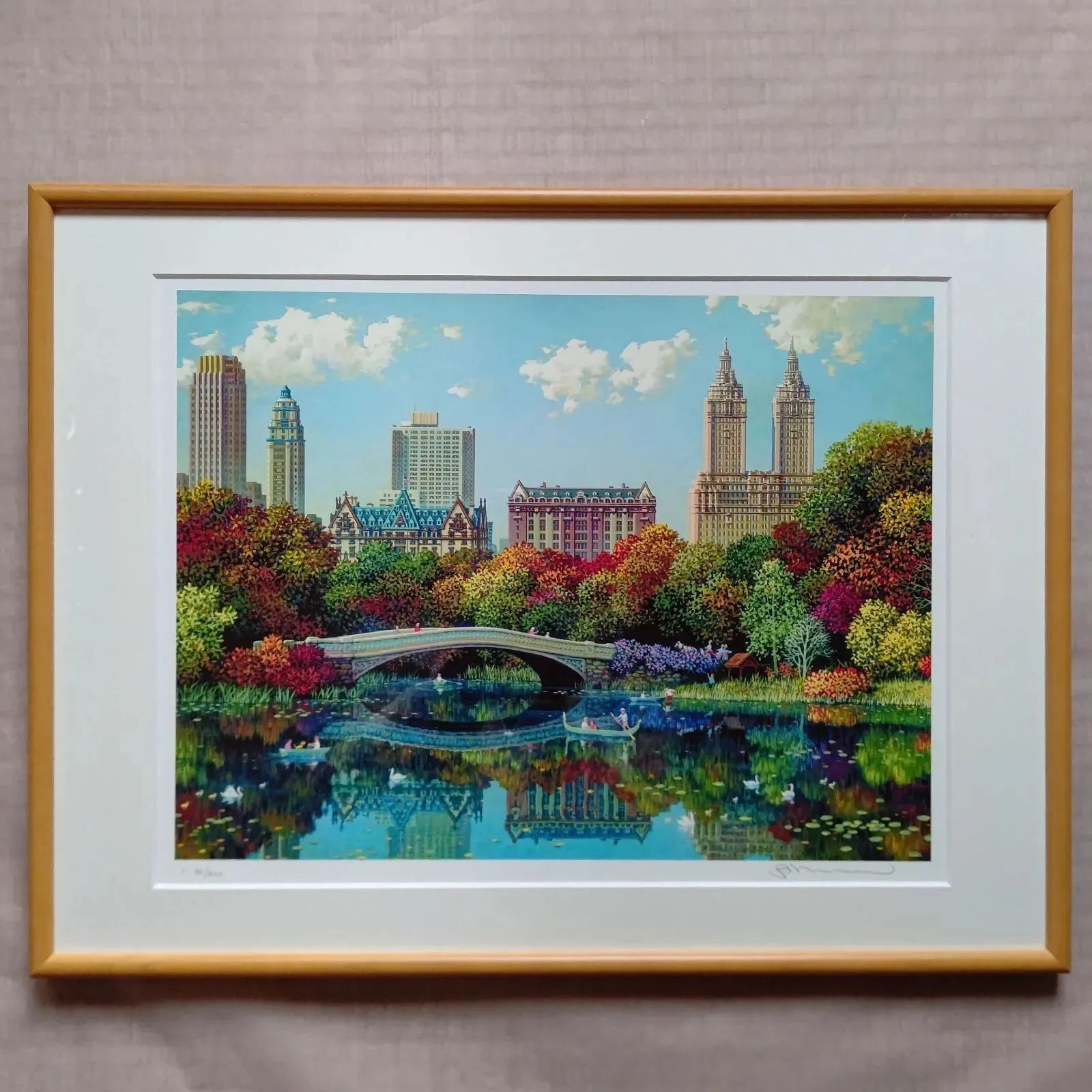 絵画 シルクスクリーン版画 額装品 【公式通販】