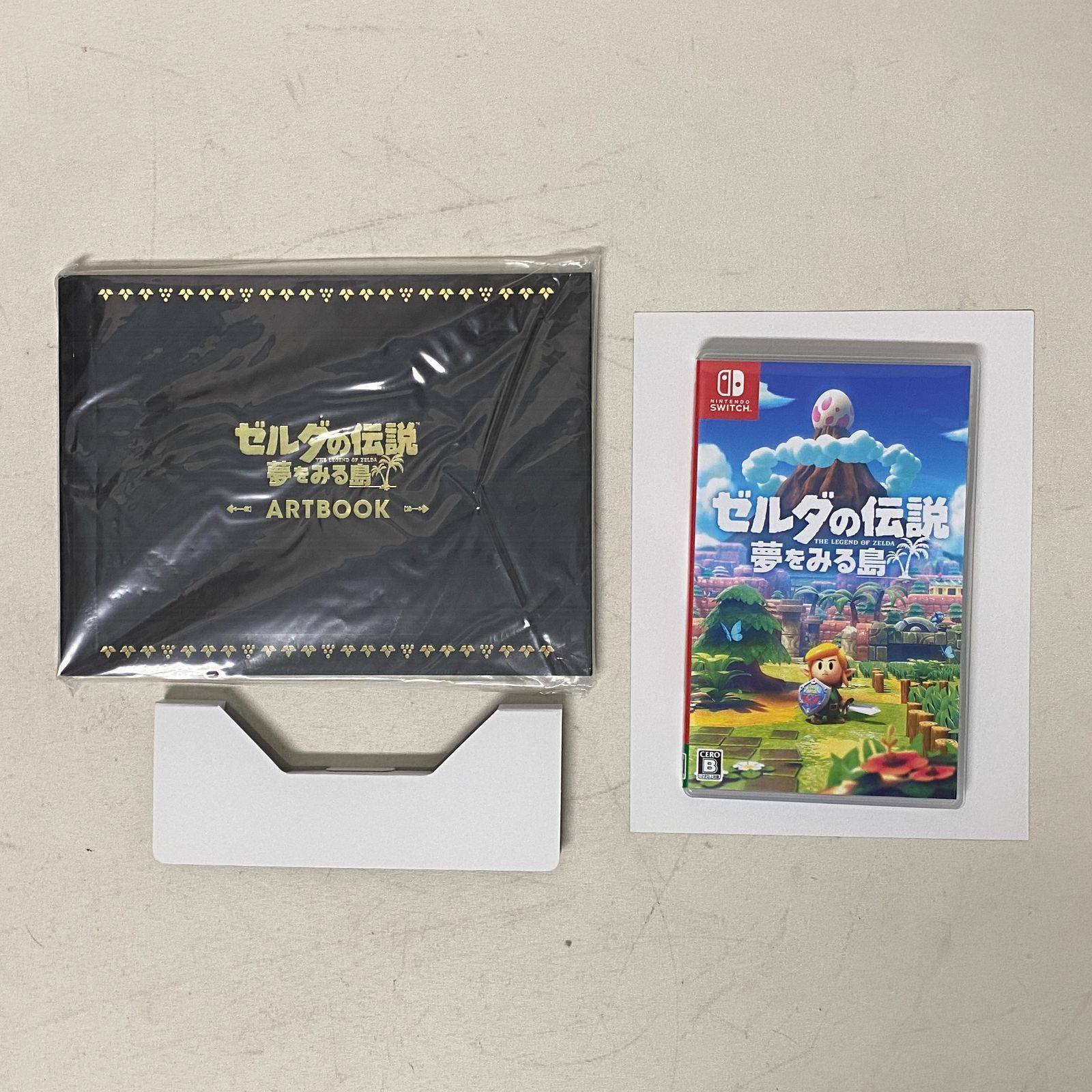 浜館31-810】 Nintendo Switch ゼルダの伝説 夢をみる島 ARTBOOK SET