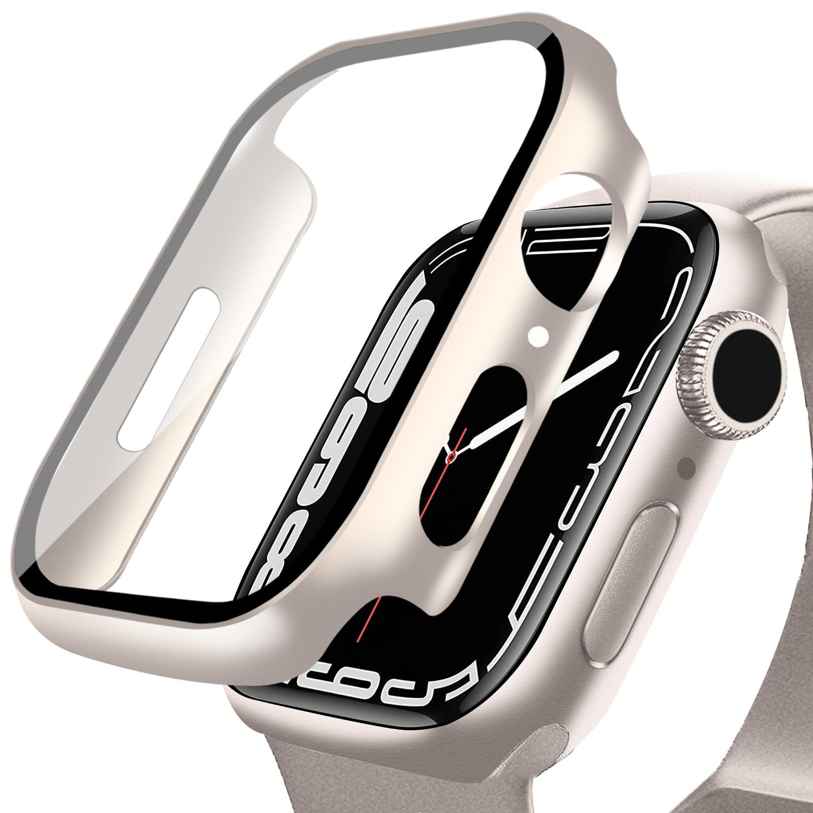 在庫セール】49mm 45mm 44mm ケース 41mm 40mm 対応 アップルウォッチ カバー ガラスフィルム Watch 一体型 Apple  Watch アップルウォッチ アップルウォッチ専用ケース Apple Watch Apple 用カバー 日本 Zacart メルカリ