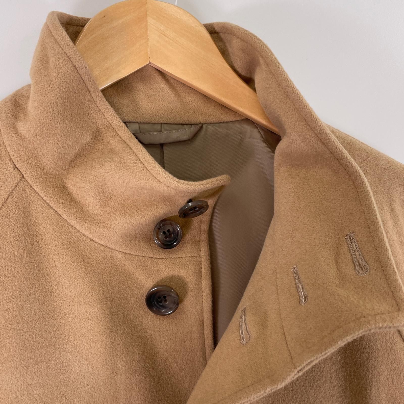 エミ✨◆CHRISTIAN AUJARD◆37万アルパカウールコート 極美品 CHRISTIAN AUJARD クリスチャンオジャール 無地 秋冬 AW