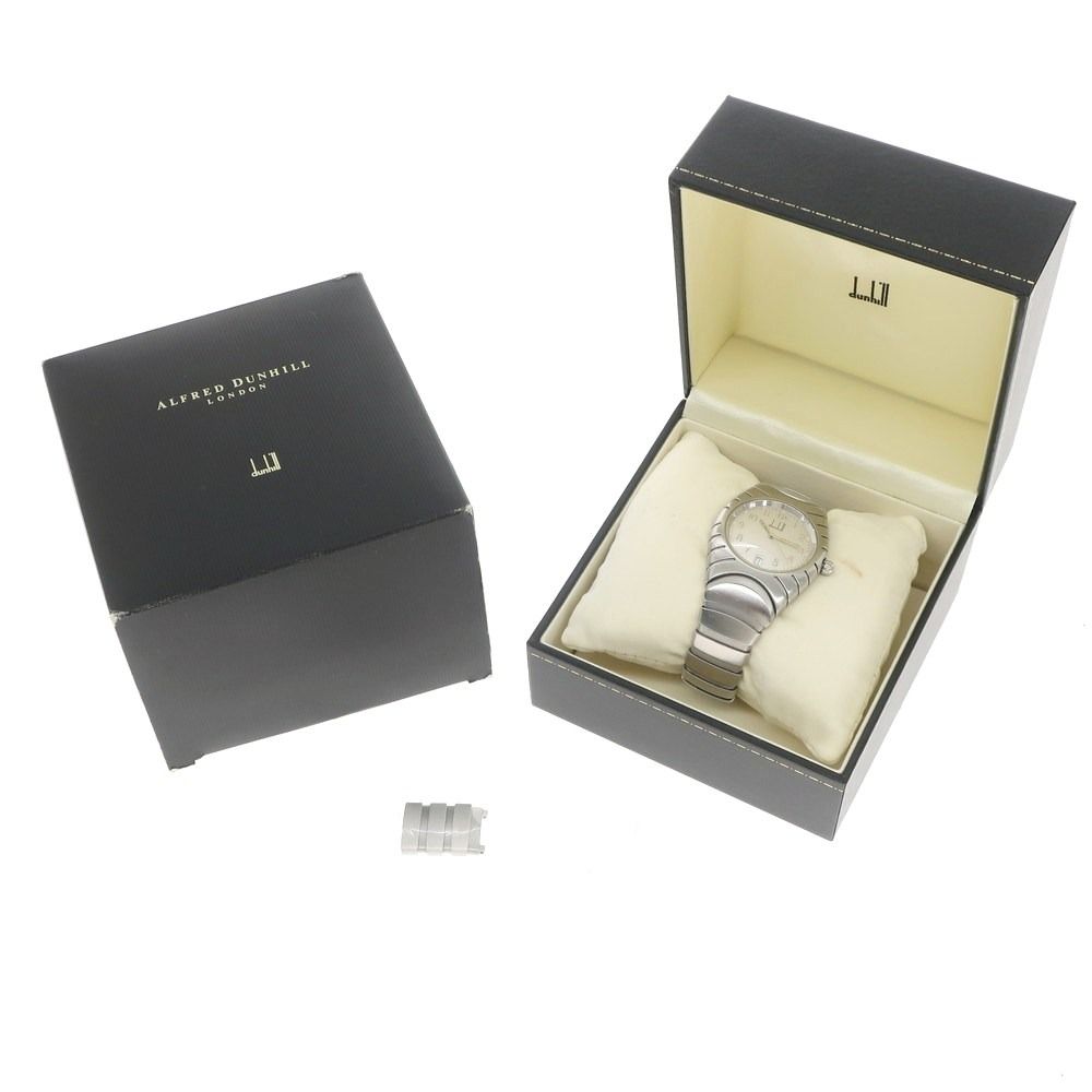 中古】ダンヒル Dunhill × ヨルグイゼック 腕時計 シルバー【メンズ