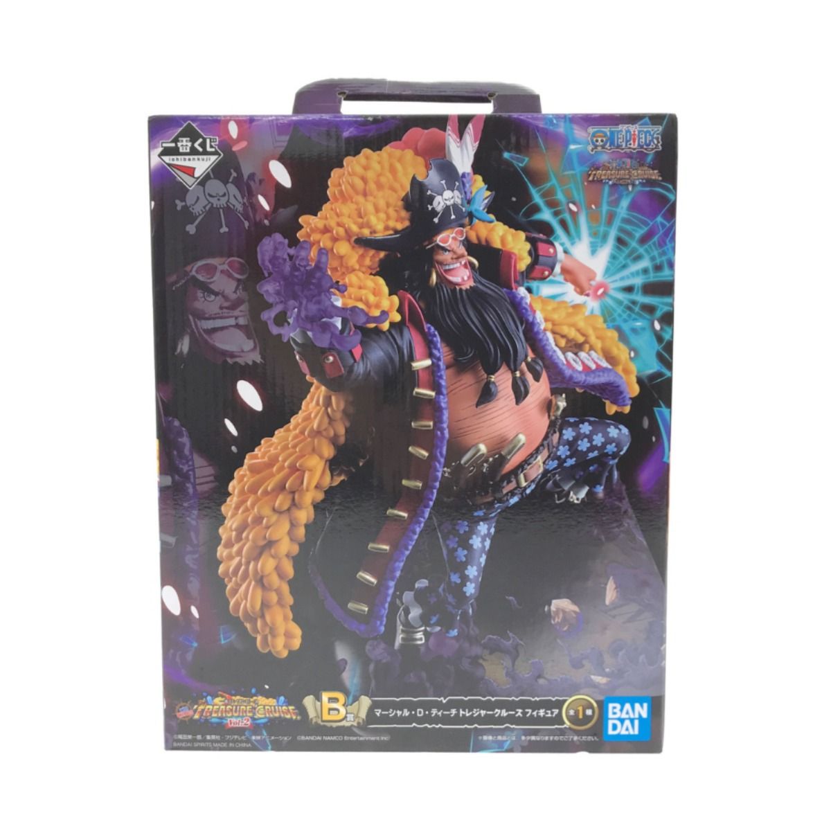 ▼▼BANDAI ワンピース 一番くじB賞 マーシャル・D・ティーチ トレジャークルーズ フィギュア ▽▽BANDAI ワンピース 一番くじB賞 マーシャル・D・ティーチ