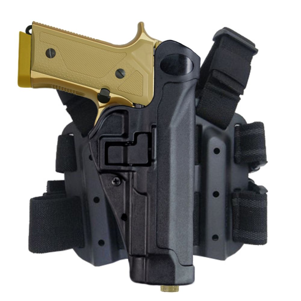 BLACKHAWK レッグホルスター Serpa LV2 ベレッタ92/M9A1 レール