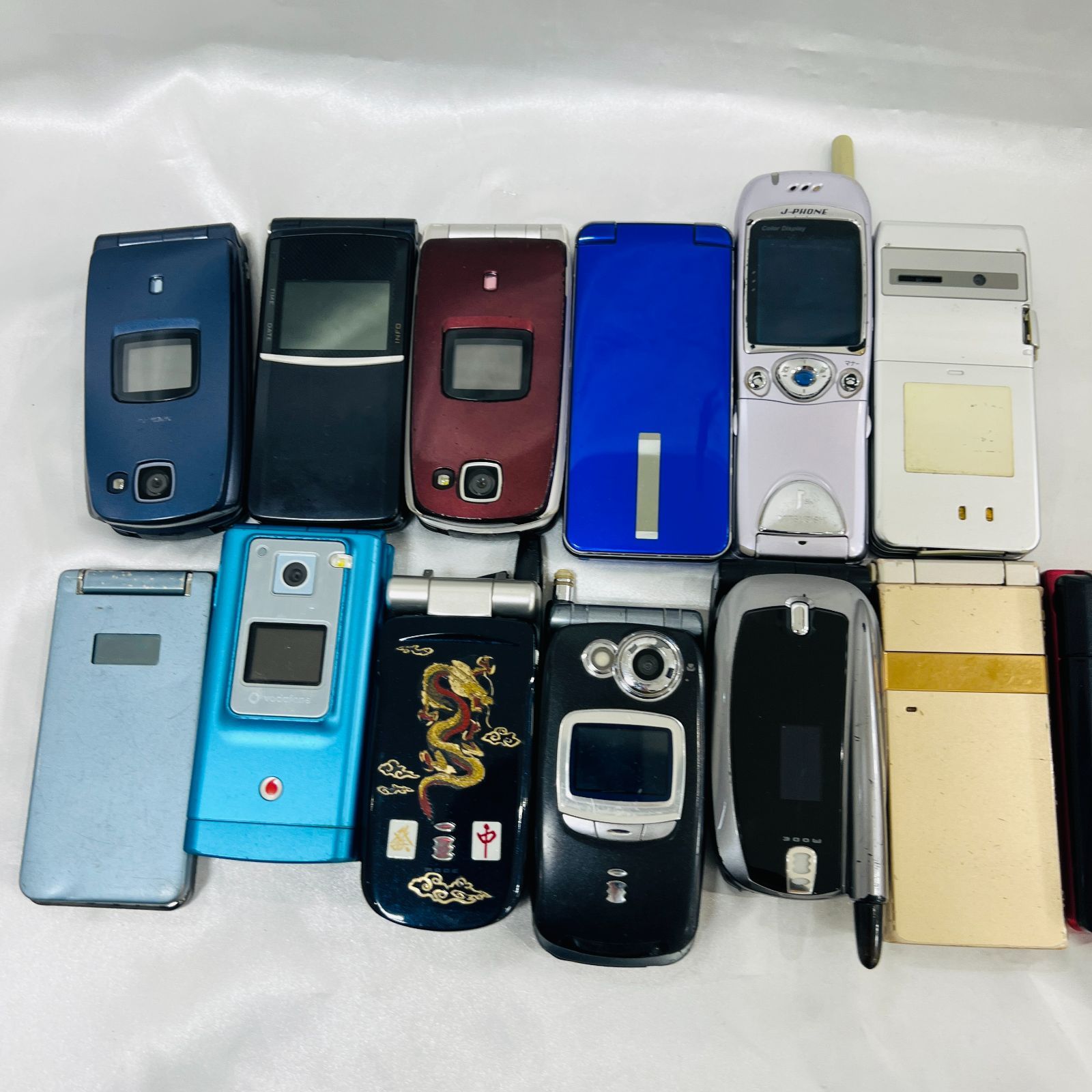 A【ジャンク】ガラケー J-phone vodaphone softbank その他 まとめ売り