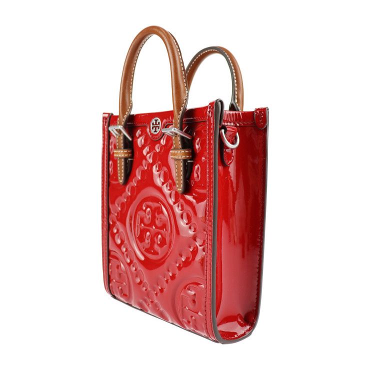 Tory Burch トリーバーチ Tモノグラム ミニ パッフィ トート