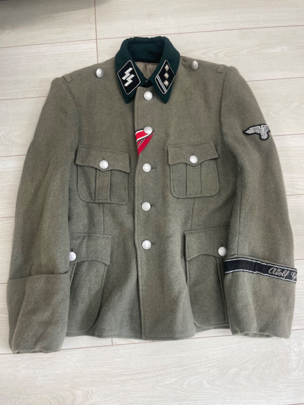 ドイツ軍 M40 ウール 野戦服 WW2 ドイツ軍 野戦服 WWⅡドイツ軍☆M40