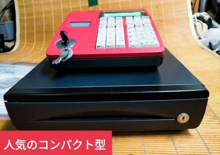 カシオレジスター TE-300 フル設定無料 コンパクト型 81446|mercari