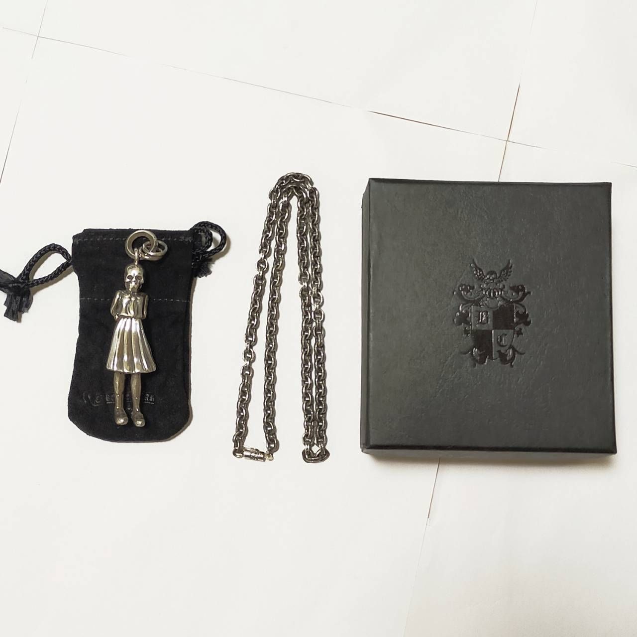 Chrome Hearts　スキッピーペンダント　シルバーネックレス