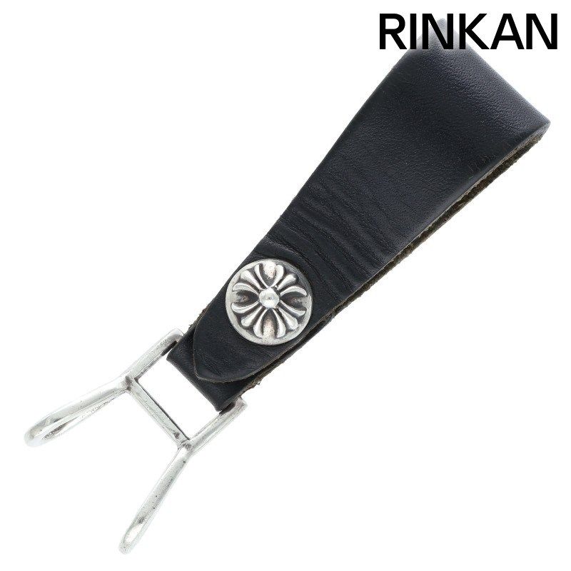 クロムハーツ BELT LOOP クロスボールボタンレザーベルトループ メンズ