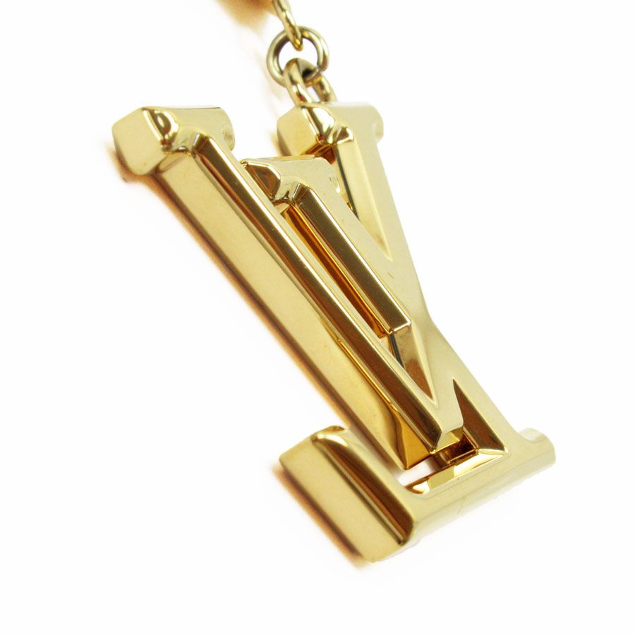 ルイ ヴィトン LOUIS VUITTON チャーム ポルト クレ LV ファセット