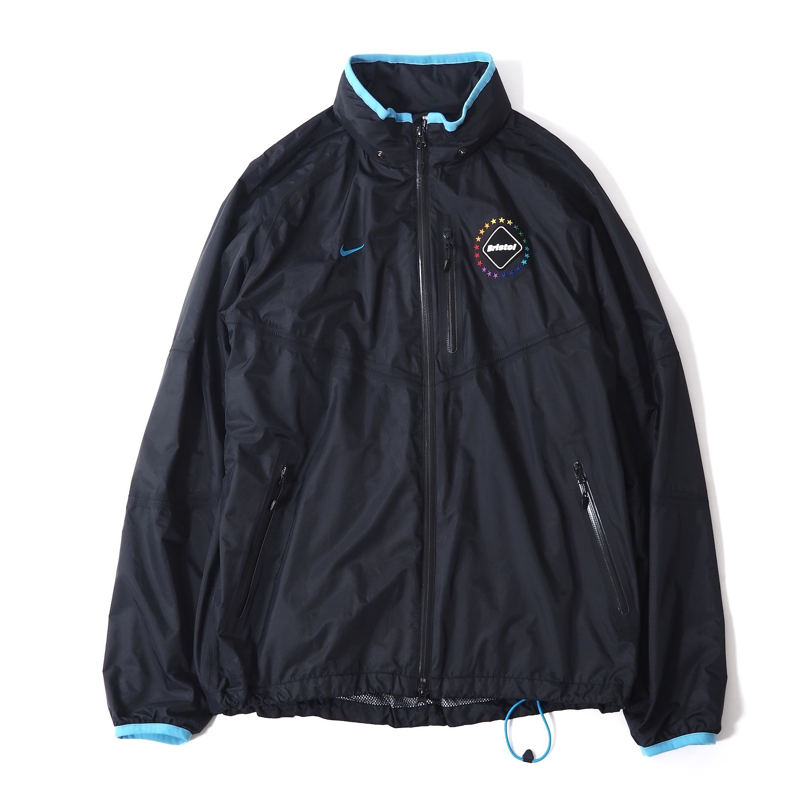 △ NIKE x F.C.Real Bristol ナイキ エフシー ルブリストル ナイロンジャケット マウンテンパーカー M ブラック メンズ 5-ZE083