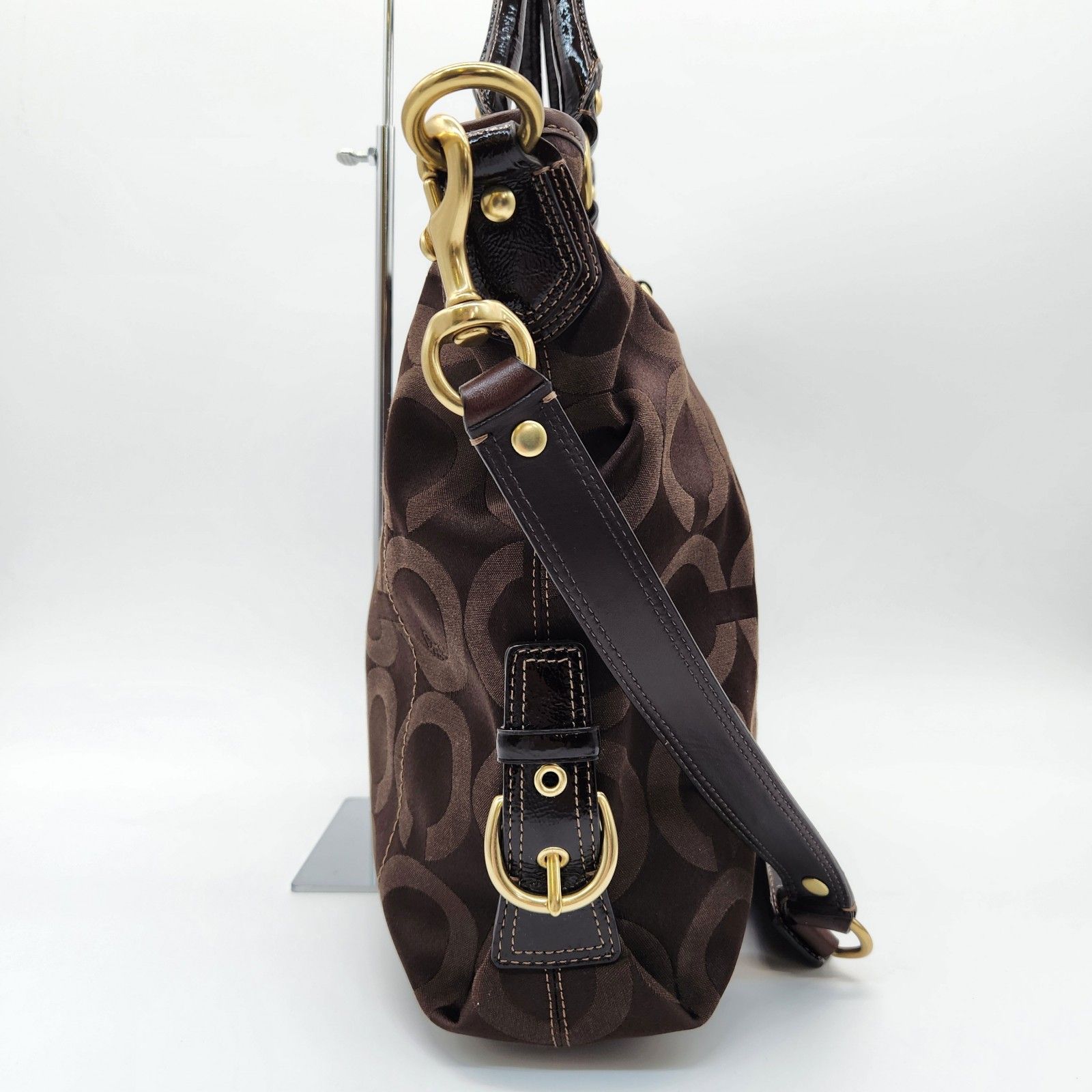 COACH コーチ 2way ショルダーバッグ ハンドバッグ 12963