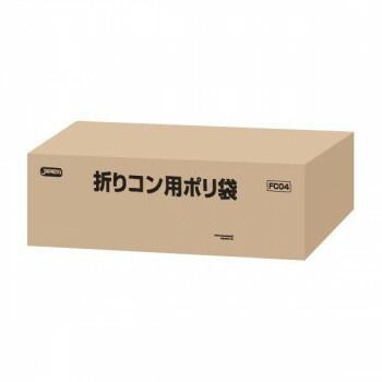 ジャパックス 折コン用ポリ袋 省資源タイプ 半透明 FC04 1000枚入