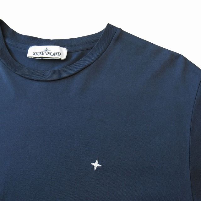 22SS ストーンアイランド STONE ISLAND コンパス ロゴ 刺繡 T