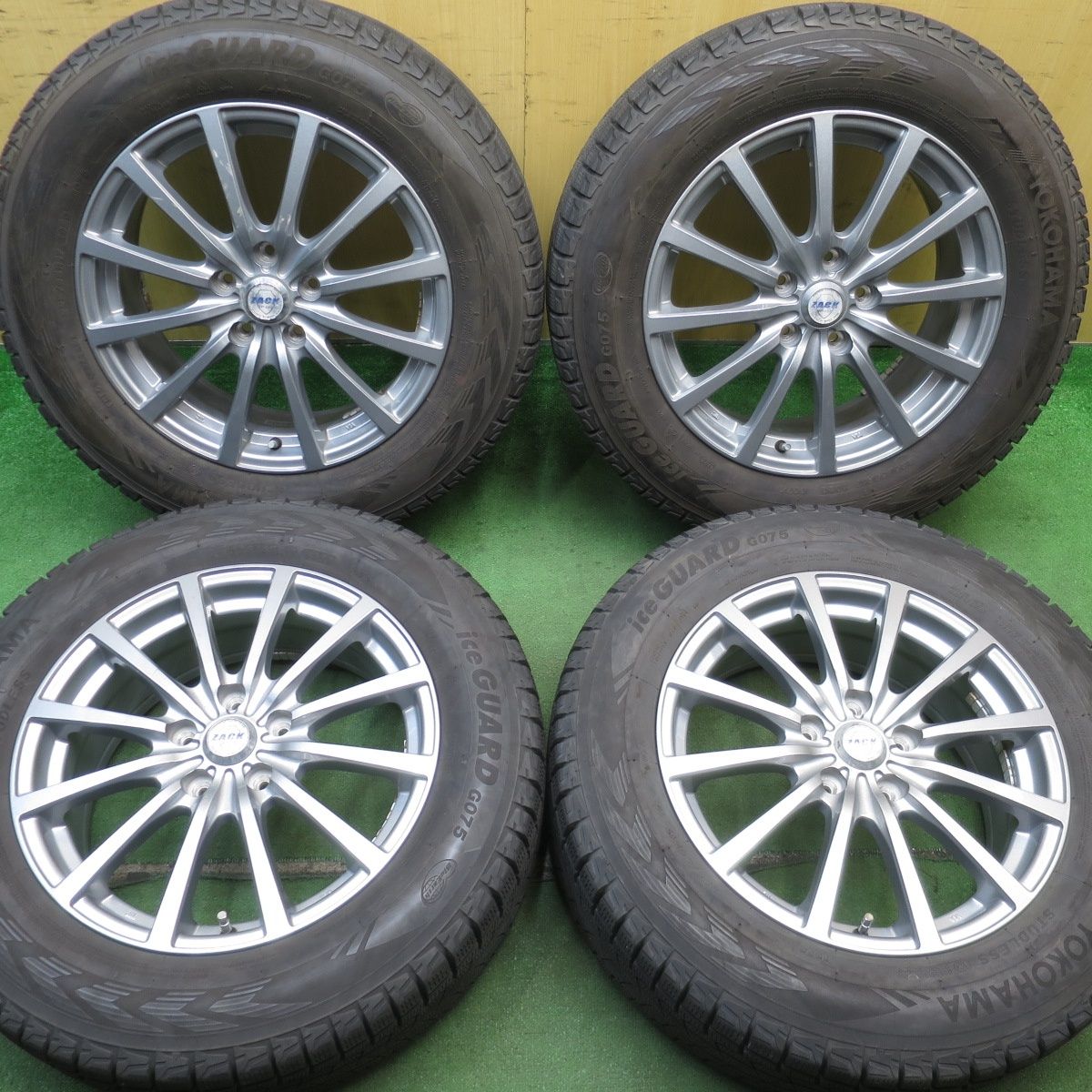 225/65r17 ヨコハマ　2021年製　バリ溝 バリ溝！9.5分☆スタッドレス 225/65R17 ヨコハマ アイスガード