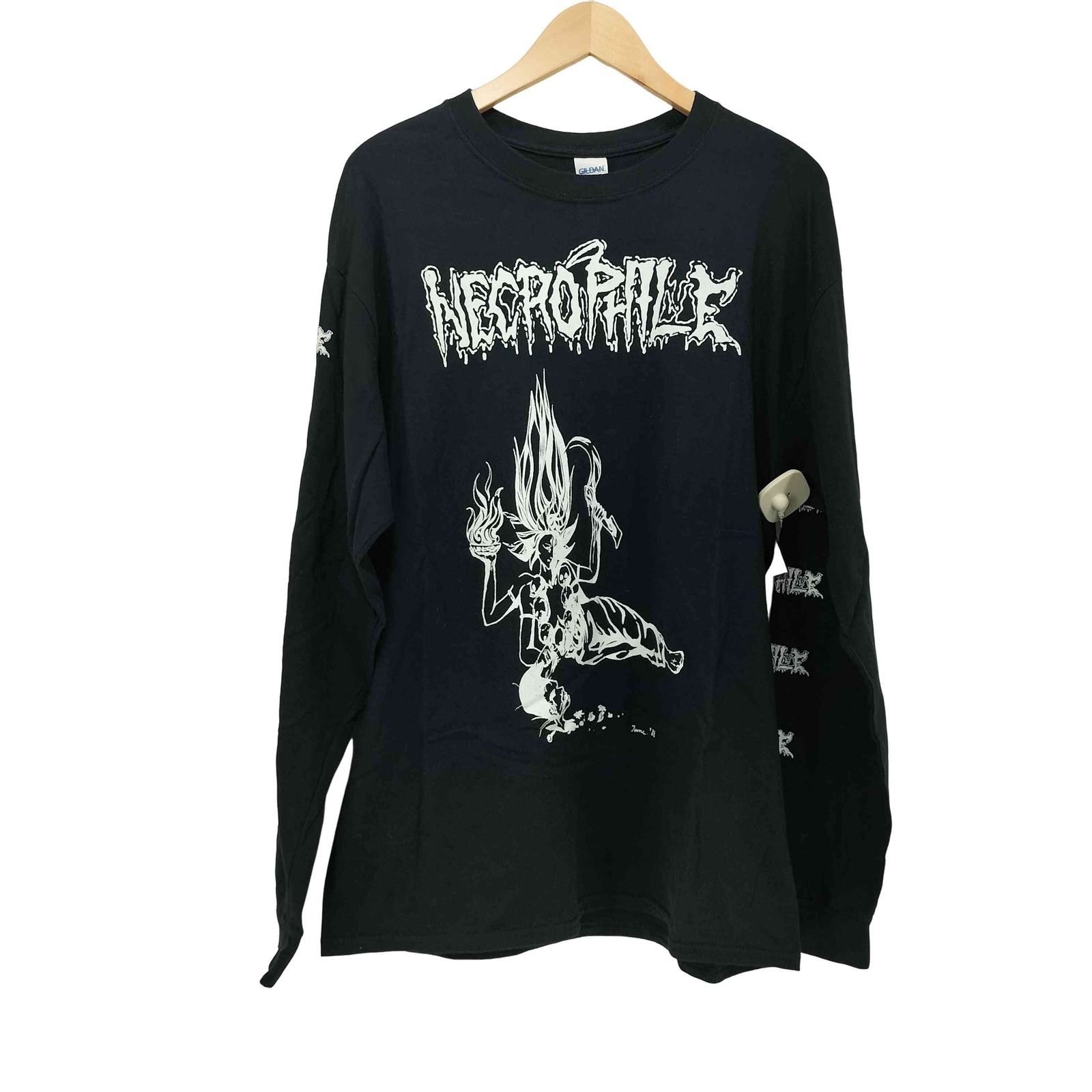 本日まで出品 ユーズドフルギ USED古着 THE TERMINAL DERANGEMENT デモ アート