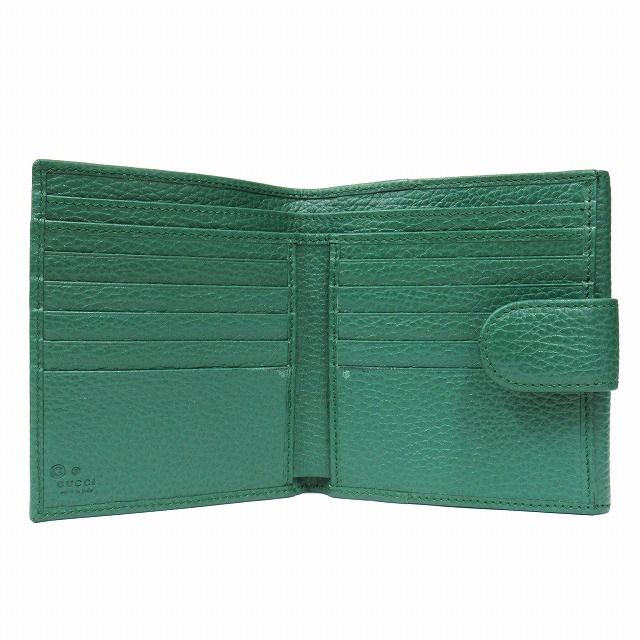 グッチ GUCCI レザー 財布 二つ折り インターロッキング G ロゴ グッチ GUCCI レザー 財布 二つ折り インターロッキング G ロゴ