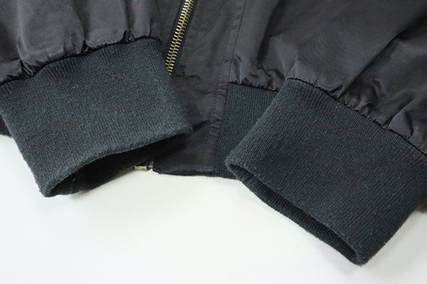 DOLCE & GABBANA 黒　ナイロンブルゾンM 46 スカジャン春秋 DOLCE & GABBANA 黒 ナイロンブルゾンM 46 スカジャン春秋 メンズ