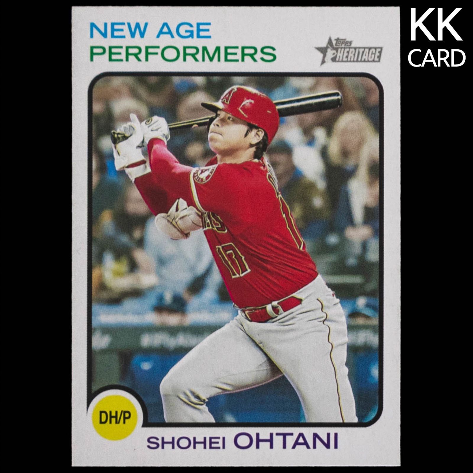 大谷翔平 2022 Topps Heritage インサートカード No.NAP-4 KK CARD - メルカリ