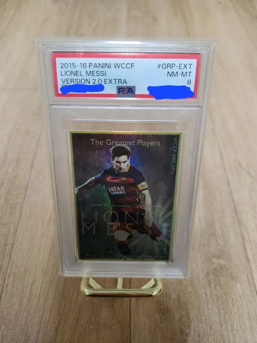 【雷市場（ポンジャン）商品韓国直送】 15 ー 16 Panini パニーニ wccf fc バルセロナ ライオネル MESSI メッシ PSAグレードサッカーカード*