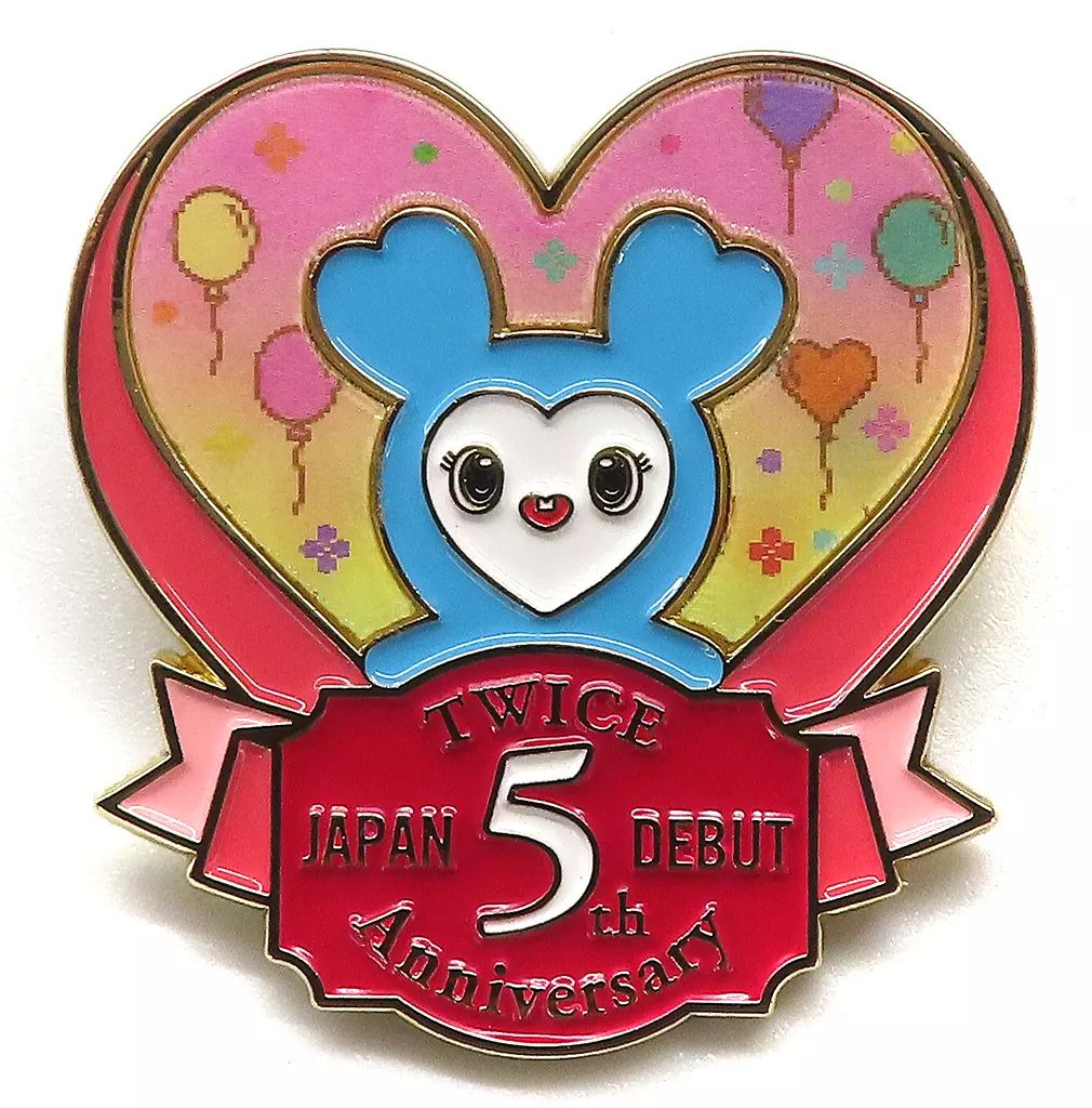 中古】バッジ・ピンズ ナヨン TWICE LOVELYS レンチキュラーピンバッジ