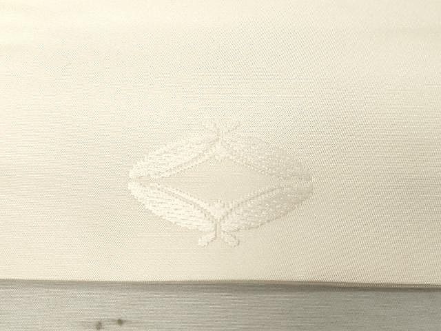 平和屋着物○九寸名古屋帯 銀座きしや 菊 たとう紙付き 金糸 正絹 逸品