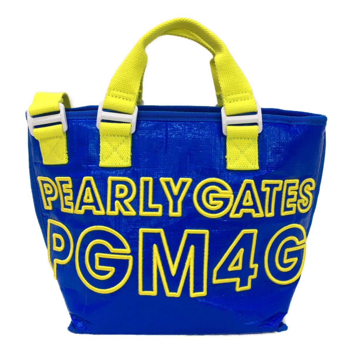 中古 パーリーゲイツ PEARLY GATES カートバッグ ブルー 青 保冷