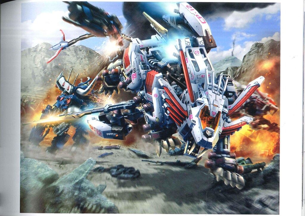 ZOIDS concept art ゾイド コンセプトアート Ⅰ〜Ⅲ巻 ZOIDS concept