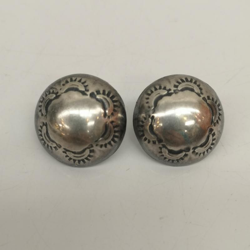 ナバホ族 Navajo インディアンジュエリー ピアス リバーシブルピアス