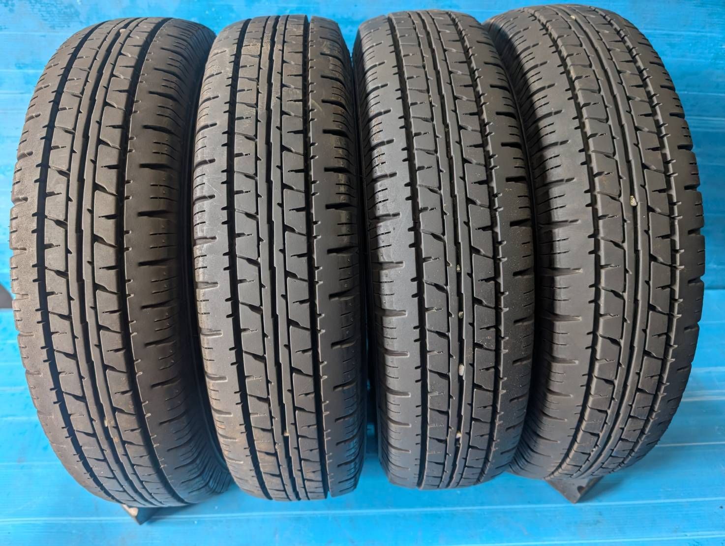 145R12 6PR ダンロップ ENASAVE VAN01 2024年22週 3本 2024年24週 1本