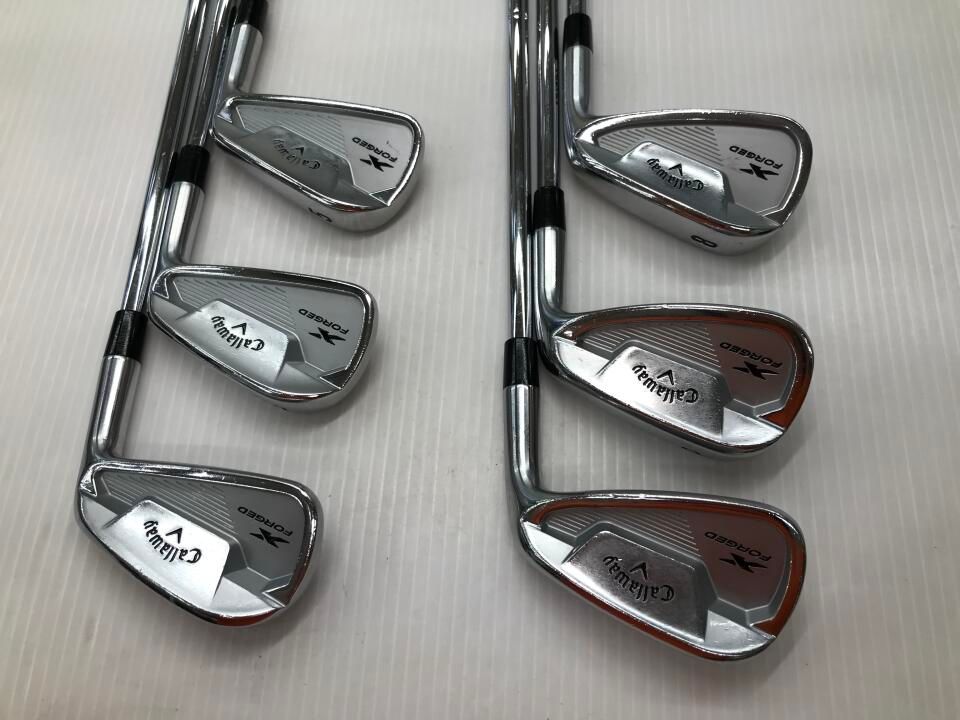 【即納】X FORGED STAR 2021 | S | NSプロ950GH neo | 中古 | アイアンセット | キャロウェイ