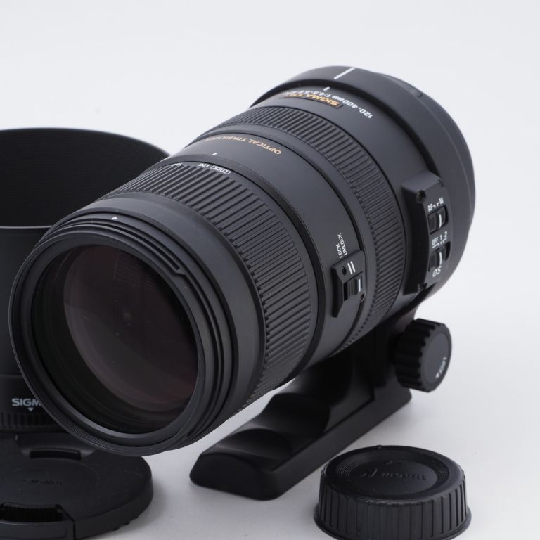 SIGMA 望遠ズームレンズ APO 120-400mm F4.5-5.6 DG OS HSM ニコン用 フルサイズ対応 - カメラ