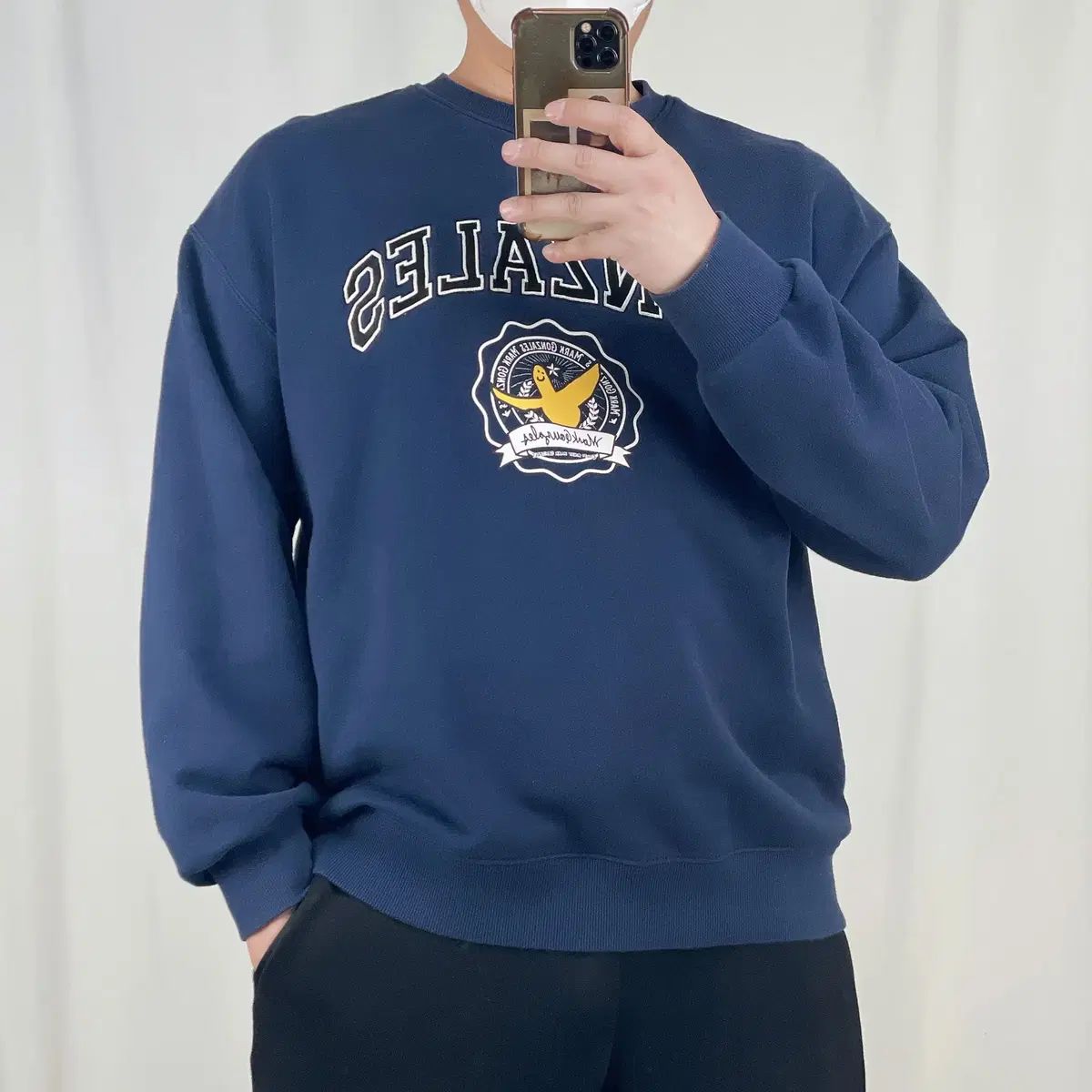 adidas フリースジャケット 黒・青 マークゴンザレス adidas 