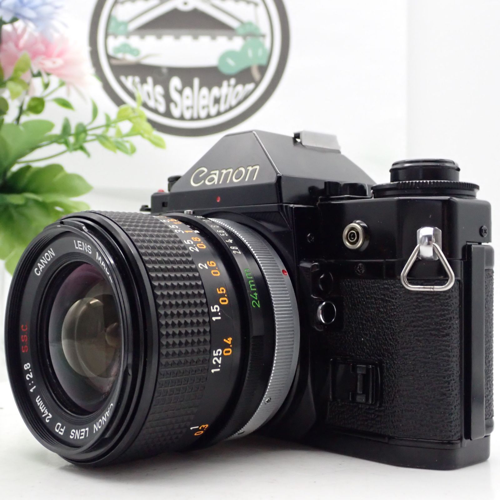 フィルム一眼レフ Canon A-1 NFD50mmF1.4付き