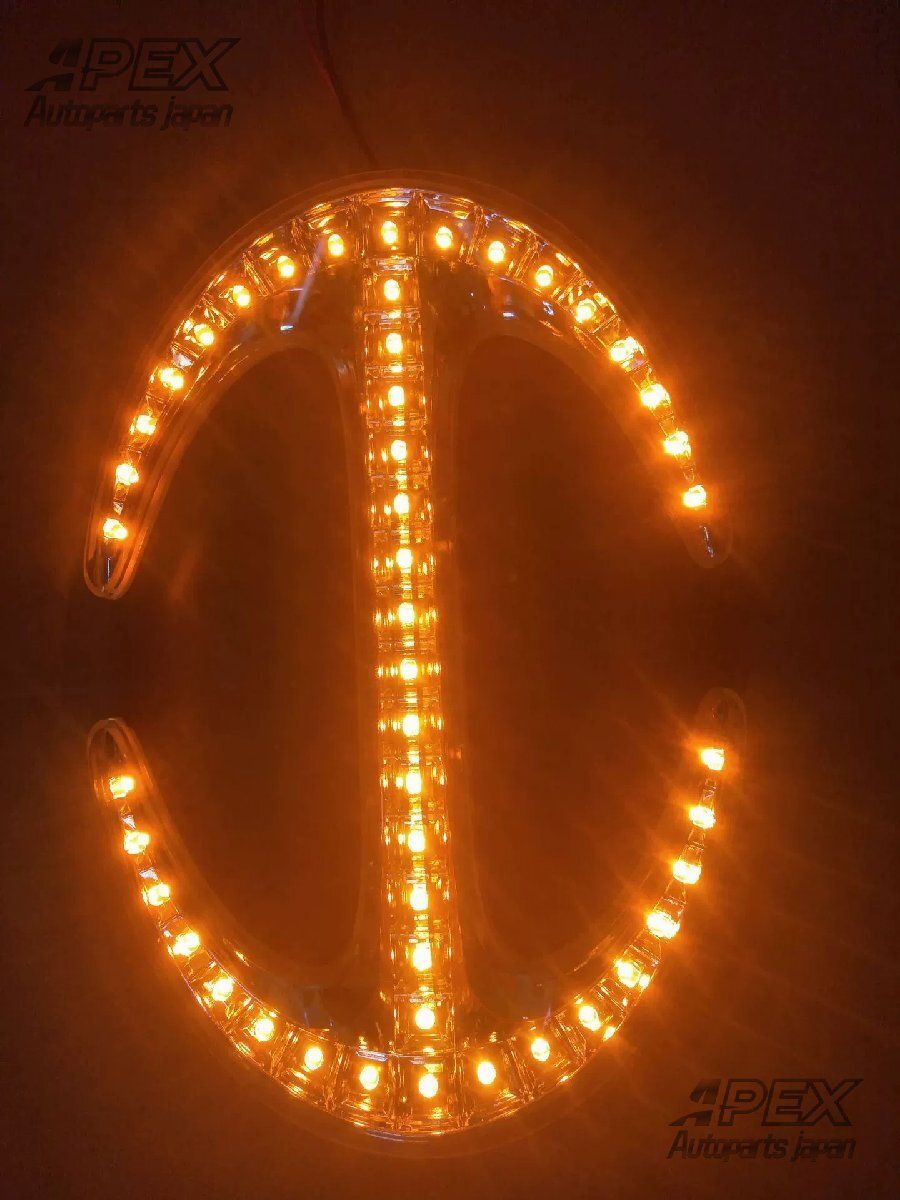 メッキ フロントグリルエンブレム