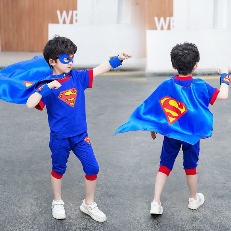 スーパーマン コスプレ ハロウィン 子供 アベンジャーズ コスプレ