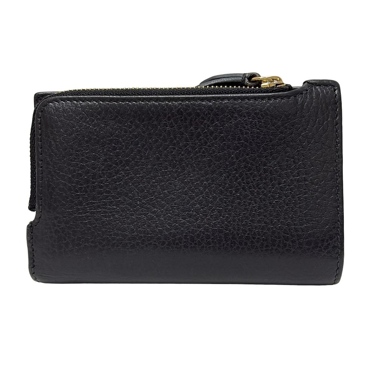 極美品　現行　グッチ　折り財布　マーモント　GGスプリーム　レザー　黒 GUCCI グッチ GGマーモント ZIPアラウンドウォレット 財布・小物